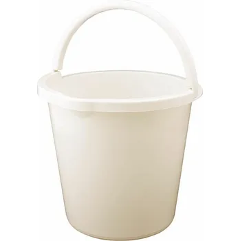 kbelík Plastové vědro s výlevkou Branq 10 l krémové