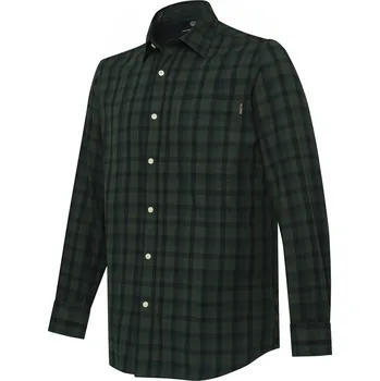 Pánská košile Beretta Pánská lovecká košile Bryggen Velikost: 4XL Green/Black Check