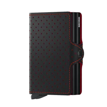 Peněženka Twinwallet Secrid Perforated Black-Red