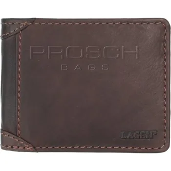Peněženka Pánská kožená peněženka LAGEN 511462 hnědá