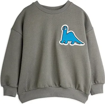 Chlapecká mikina Dětská bavlněná mikina Mini Rodini Dino 25720130 zelená 07B, vel. 128-134