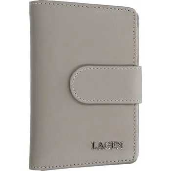 Peněženka Dámská kožená peněženka LAGEN 50313 sv.šedá