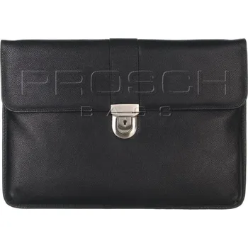 Pánská aktovka Kožená spisovka D&N 5594-01 Black