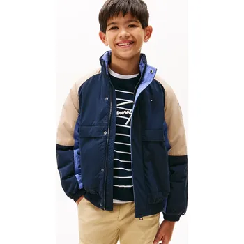 Chlapecká bunda Dětská bunda Tommy Hilfiger KB0KB09880.9BYA námořnická modř 59X, vel. 128