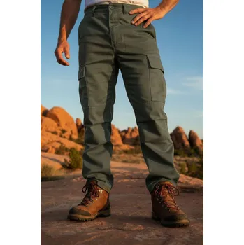 Pánské kalhoty Sturm MilTec Jednobarevné cargo kalhoty 956405