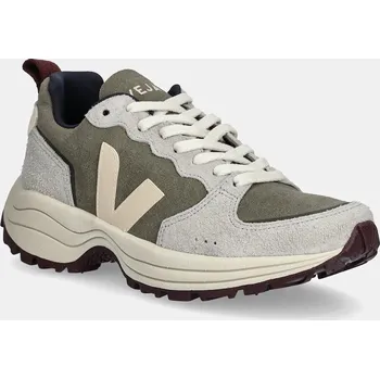 Dámské tenisky Semišové tenisky Veja Venturi II VC dámské, zelená barva, VS0320832A 91X, EUR 36