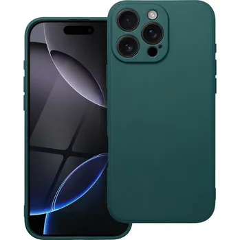 Pouzdro na mobilní telefon OEM Pouzdro MATT Case APPLE IPHONE 16 Pro Max tmavě zelené
