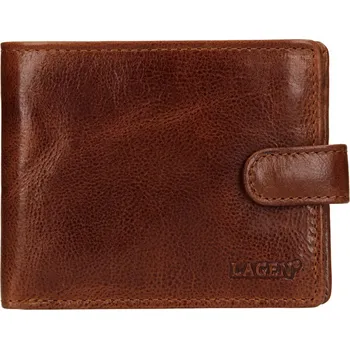 Pánská kožená peněženka Lagen E-1036/T tan