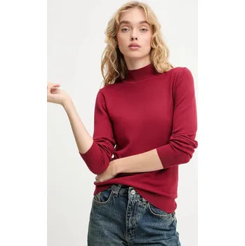 Dámský svetr Kašmírový svetr Answear.LAB dámský, červená barva ASF2622.wf2407.fh 33X, vel. S