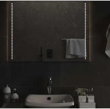 Zrcadlo vidaXL Koupelnové zrcadlo s LED osvětlením 60 x 80 cm [3154051]