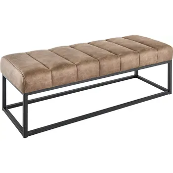 Křeslo Lavice PETIT BEAUTE 110 CM taupe mikrovlákno