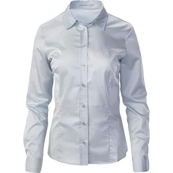Dámská košile Dámská Košile GUESS LS CATE SHIRT W2YH41WAF10-G7EJ – Modrá S