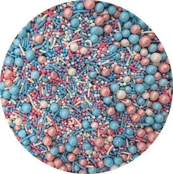 Jedlá dekorace na dort Cukrové zdobení Kluk nebo holka? 80g - I LOVE CAKES