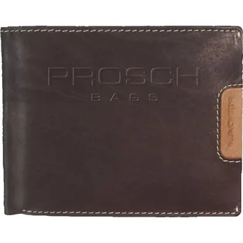 Peněženka Pánská kožená peněženka LAGEN 615196 hnědá/tan