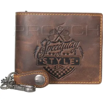 Peněženka Kožená peněženka s řetězem Greenburry 0839-25