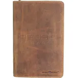 Kožený penál GREENBURRY 1574-25 hnědý