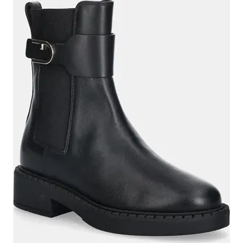 Dámská zimní obuv Kožené kotníkové boty Furla New Legacy YK09FNL.BX0283.O6000 černá 99X, EUR 38