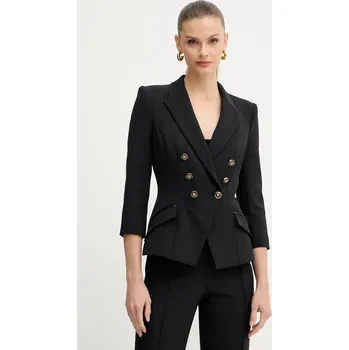 Dámské sako Sako Elisabetta Franchi černá barva, GI17456E2 99X, vel. 34