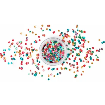 Karnevalový doplněk PartyDeco Make-up třpytky na obličej barevné, 3 g