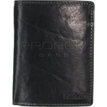 Peněženka Pánská kožená peněženka LAGEN 2001/T černá