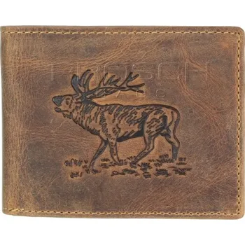 Peněženka Kožená peněženka Greenburry 1705-Stag-25 hnědá