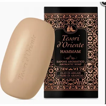 Koupelová kosmetika Tesori Oriente parfémové mýdlo arganový olej pomeranč 125 g