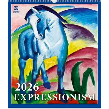 Kalendář Expressionism 2026 - nástěnný kalendář - Helma 365