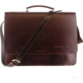 Pánská aktovka Kožená aktovka Greenburry BUFFALO 1029-AM hnědá