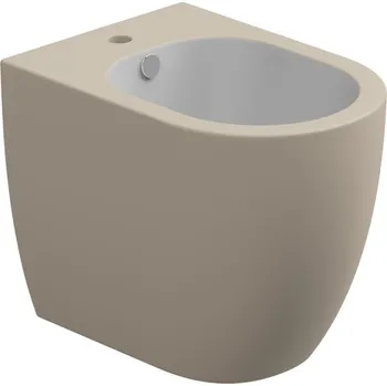 Bidet Bidet stojící Like, keramický, dvoubarevný, s otvorem pro baterii, LKBI01BI000034FI