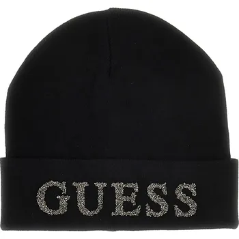 Čepice Dámské Zimní čepice GUESS BEANIE AW5398POL01-BLA – Černá L