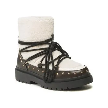 Dámské kozačky DeeZee Polokozačky WS5592-21 Béžová 36