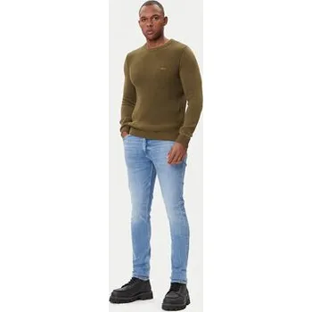 Pánské oblečení Lee Jeansy Luke 112370736 Modrá Slim Fit 29_32