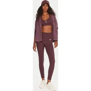 Dámské legíny Roxy Legíny Heart Into It Ankle ERJNP03690 Fialová Slim Fit M