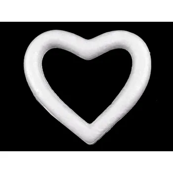 Srdce 10,5x11,5 cm polystyren