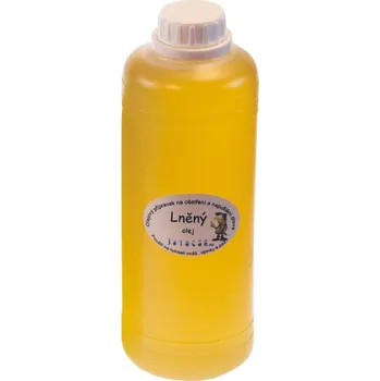 barva a nátěr na dřevo Lněný olej balení 0,5 L