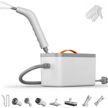Parní čistič Ruční parní čistič se 6 kartáčovými hlavicemi pro efektivní hloubkové čištění