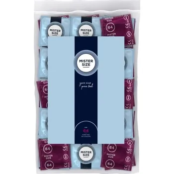 Kondom Mister Size Thin 64mm 100 ks