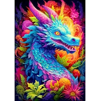 Puzzle ENJOY Nebeský drak 1000 dílků