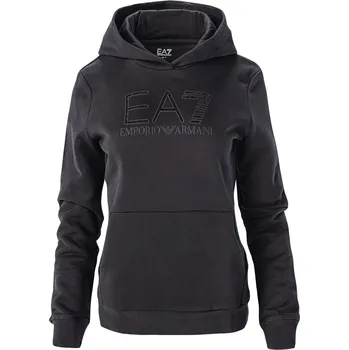 Dámská mikina Dámská Mikina EA7 TRAIN SPARKLE W HOODIE RN 3RTM46TJKTZ1200 – Černá S