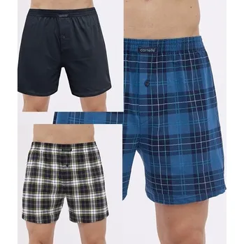Pánské spodní prádlo Pánské trenýrky Cornette 3pack 945 Velikost: M, Vzor: 945004
