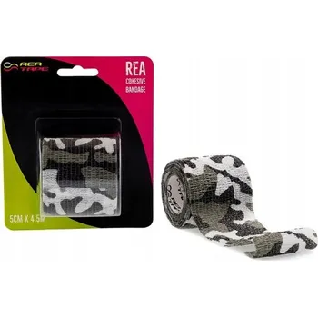 Elastický kohezivní obvaz Rea Tape (5 cm x 4,5 m) šedé maskáče