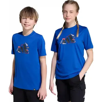 Dětské tričko adidas JV5183 modrá 55X, vel. 128