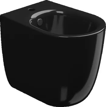 Bidet Bidet stojící Hit, keramický, černý lesklý, s otvorem pro baterii, HIBI01002FI