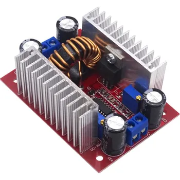 Měnič napětí DC měnič napětí 400W 15A Regulovatelný převodník Vstup 8,5-50V Výstup 10-60V Převodní modul Napájecí zdroj 67x48x28mm