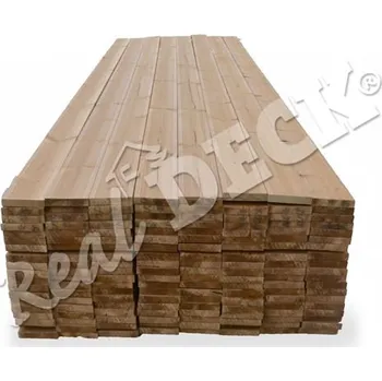 Terasové prkno Thermo borovice 26x138x4500 Jemná drážka/Hladká