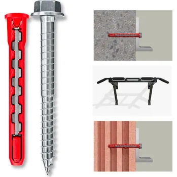 HYBRIDPOWER 10x90 FUS dvoukomponentní univerzální nylon-ocelová kotva, šestihranná hlava s podložkou TX40/SW13, zinek bílý