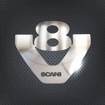 Tuning Nerezový znak V8