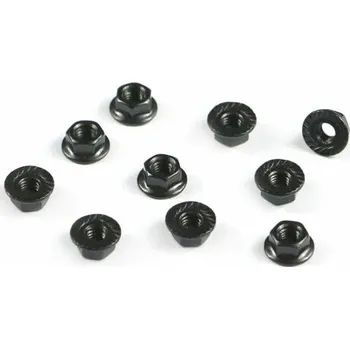 RC náhradní díl Serpent Nut M4 flanged knurled (10) SER110452 - expresní doprava