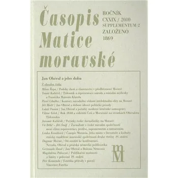 Časopis Matice moravské supplementum 2/2010 - Tomáš Kubíček
