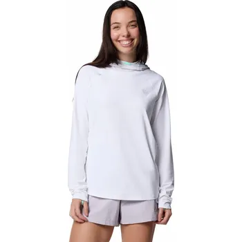 Dámská mikina Columbia Wild Cast™ Sun Hoodie W 2118591100 - white L